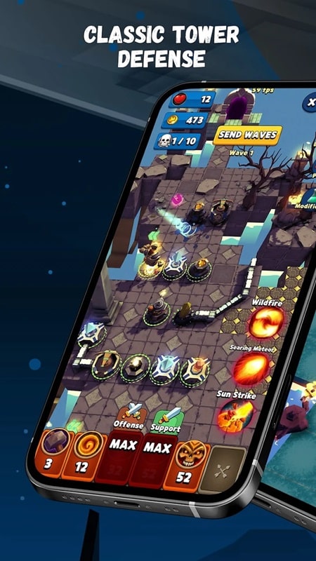 Trải nghiệm Maze Defenders – Tower Defense với phiên bản MOD APK